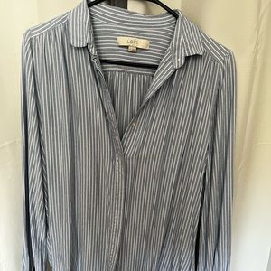 Loft long sleeve button up